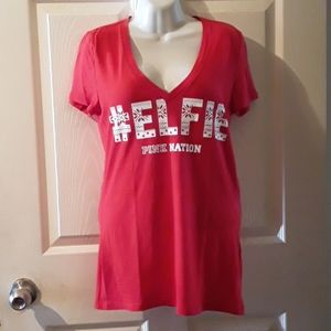 VICTORIA'S SECRET ELFIE TSHIRT M